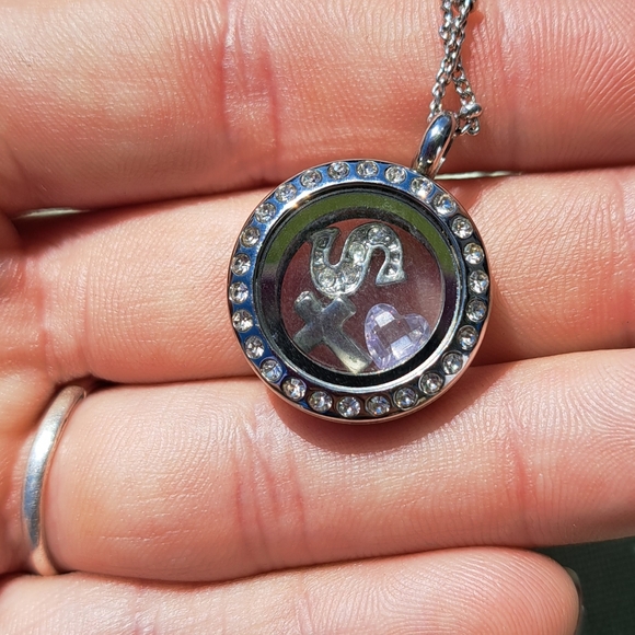 Charm Locket Necklace - Picture 2 of 3